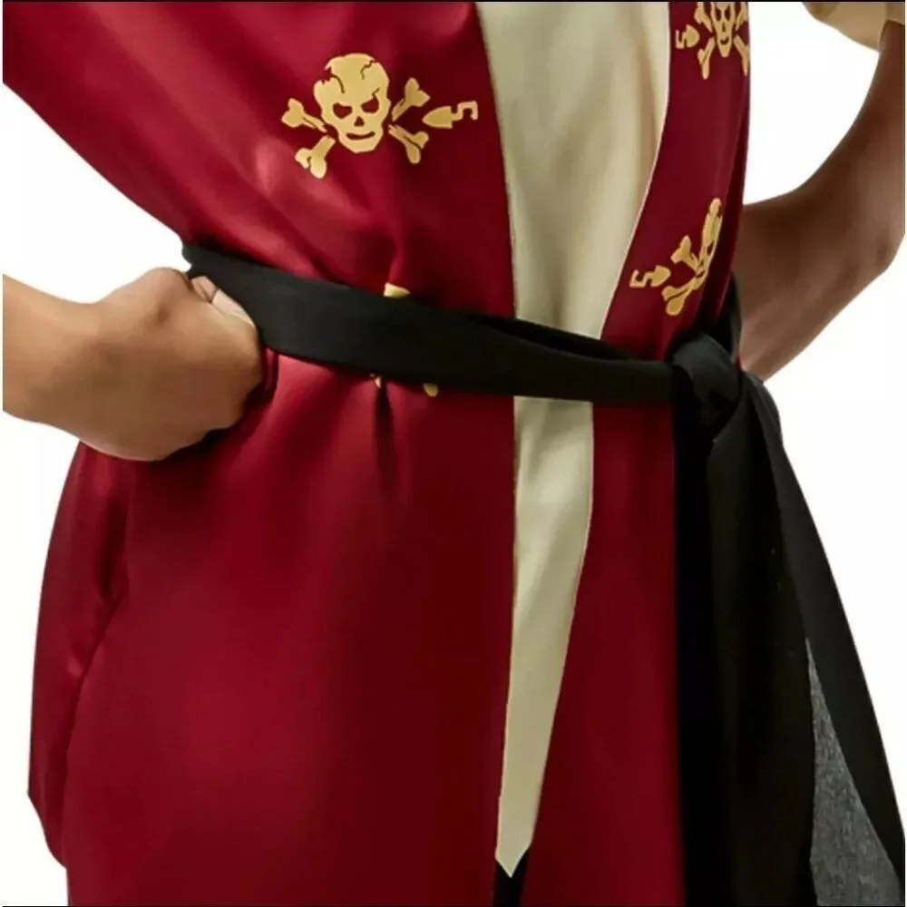 Girls Pirate Costume S (6/6X) Complete Outfit NWT